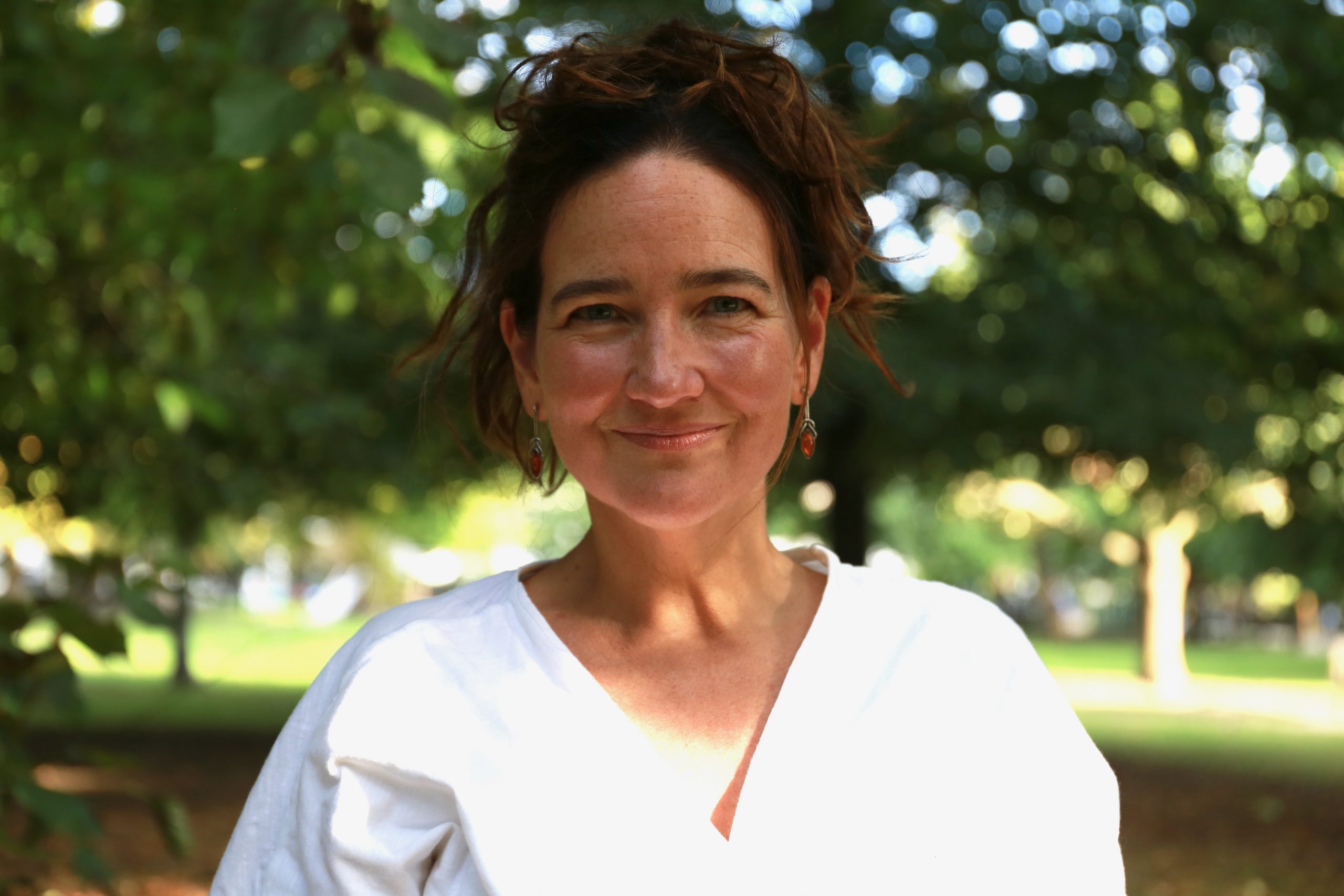 reflexology, Tracy amongst trees